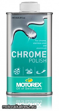 Motorex Chrome Polish króm tisztító folyadék 200ml