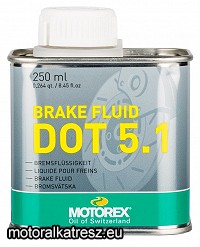 Motorex DOT 5.1 fékfolyadék 250ml (Brake Fluid)