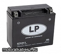 Landport GTX20-3 gél akkumulátor (360°-ban forgatható) (1 db)