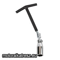   Gyertyakulcs 18mm T fogóval