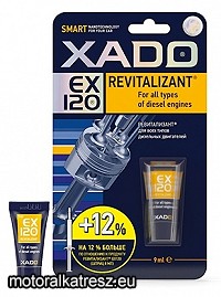XADO Revitalizant-revitalizáló EX120 diesel motorokhoz 8ml (+12% hatóanyag)