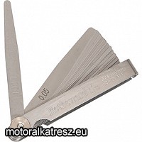 Craft&Meyer / Rothewald Szelephézag állításhoz hézag mérő szerszám 0.03-0.50 mm 11 lapka