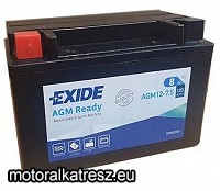 Exide AGM 12-7.5 akkumulátor (360°-ban forgatható, YTX9-BS helyett)