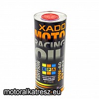XADO Moto Racing Oil Luxury Edition revitalizáló motorkerékpár olaj 10W40 MA2 1l (1 db)
