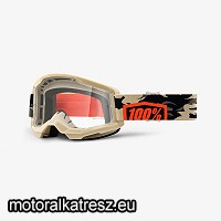 100% Strata2 camo védőszemüveg víztiszta lencsével (cross/enduro/ATV/quad) 50027-00007