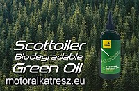 Scottoiler Láncolajzó utántöltő BIO 250ml 0-40°C Biodegradable Green