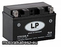 Landport YTX12A-4 / YT12A-4 akkumulátor (360°-ban forgatható) (YTX9-BS helyett is, nagyobb indítóárammal!)