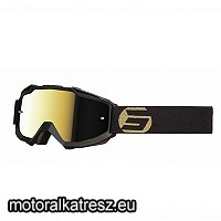Shot Racing IRISH SYMBOL fekete védőszemüveg arany színű tükrös lencsével A0D-29B1-Q04 (1 db)