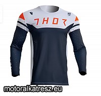 Thor Prime Rival szürke-fehér-narancs mez 2XL