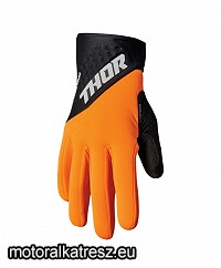Thor SPECT COLD  narancs-fekete cross/enduro/nyári kesztyű M