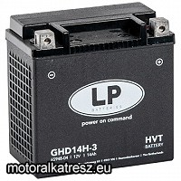 Landport GHD14H-3 gél-zselés akkumulátor (YTX14L-BS, HVT-3, YTX14-3 helyett)