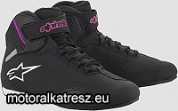 Alpinestars SEKTOR női rövid szárú cipő fekete-pink 37,5/6,5(US) (1 pár)