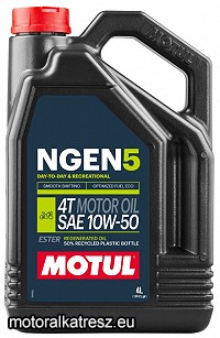 Motul NGEN5 10W50 4l motorolaj (NGEN 5, 5100 10W50 utódja) (1 db)