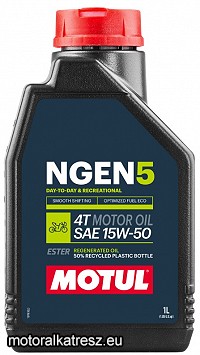 Motul NGEN5 15W50 1l motorolaj (NGEN 5, 5100 15W50 utódja)
