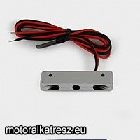 MotoPRO LED Rendszámtábla világítás, króm