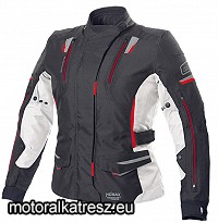 Büse Jana női textilkabát fekete-szürke-piros S(36)