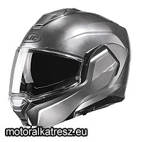 HJC i100 Hyper Silver ezüst teljesen hátranyíló bukósisak M
