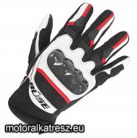 Büse Safe Ride kesztyű fekete-fehér-piros 2XL (11)