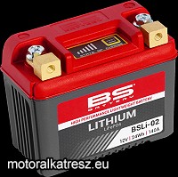 BS LI-02 lítium/lithium akkumulátor (1 db)