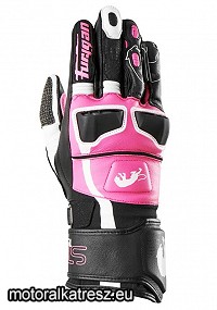 Furygan STYG 15 LADY női kesztyű fekete-fehér-pink L