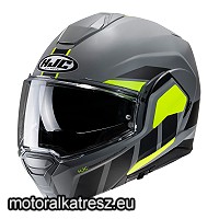 HJC i100 BEIS MC3HSF szürke-UV teljesen hátranyíló bukósisak M