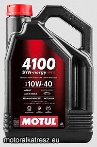 Motul 4100 SYN-nergy SPEC 10W40 autó olaj 4l (6100 utódja)