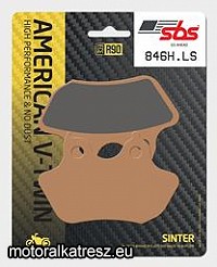 SBS (Scandinavian Brakes) 846H.LS Hátsó fékbetét