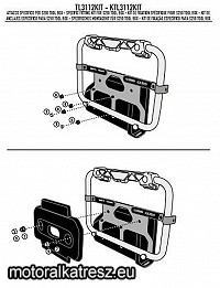 Kappa Szerszámos doboz felszerelő készlet KTL3112KIT