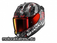 Shark SKWAL I3 HELLCAT matt fekete-szürke-piros bukósisak L (1 db) Shark SKWAL I3 HELLCAT matt fekete-szürke-piros bukósisak L (1 db)