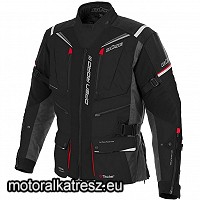 Büse Open Road III férfi túrakabát fekete-piros, hosszított fazon 52/Z106