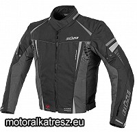 Büse Miles férfi textildzseki fekete-szürke M(50)