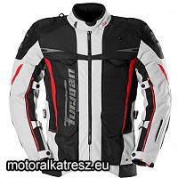 Furygan MONTROC extra szellős, kevlárszálas túrakabát fekete-szürke-piros S