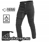 Trilobite Parado Monolayer fekete színű motoros farmernadrág, slim fit, AAA, 30