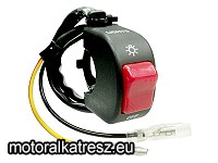   Kormányra szerelhető univerzális vízálló kapcsoló