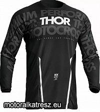 Thor PULSE Mono fekete-fehér mez XL