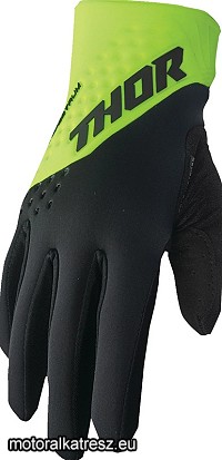 Thor SPECT COLD fekete-UV cross/enduro/nyári kesztyű L
