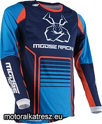 Moose Racing Agroid kék-narancs mez XL (1 db)