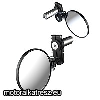 Oxford Univerzális kormányba szerelhető, behajtható visszapillantó tükör pár OX514 fekete (1 db)