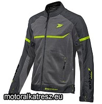Seventy Degrees SD-JR30.1 Mojave nyári textildzseki szürke-neon sárga 2XL