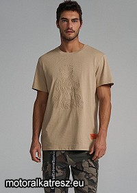 Diverse Dakar póló homok színben M