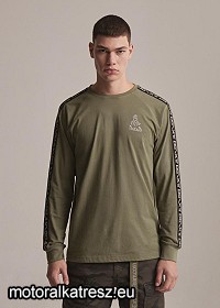 Diverse Dakar hosszú ujjú felső khaki színben fehér felirattal 2XL