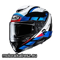 HJC RPHA72 VALUE MC21 fekete-fehér-kék-piros bukósisak XS