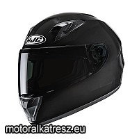 HJC Y10 METAL BLACK fényes fekete gyerek bukósisak S