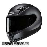HJC Y10 SEMI FLAT BLACK matt fekete gyerek bukósisak S