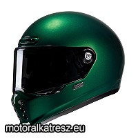 HJC V10 DEEP GREEN zöld bukósisak XS