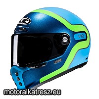 HJC V10 GRAPE MC24 kék-zöld bukósisak XS
