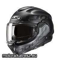 HJC F100 HETAL MC5SF fekete-szürke hátranyitható bukósisak XS