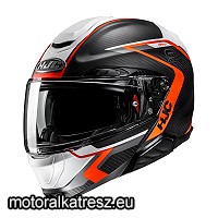 HJC RPHA91 CARBON LAGOS MC6HSF karbon-narancs-szürke bukósisak XS