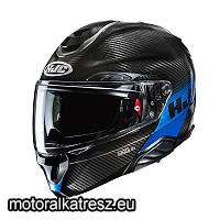HJC RPHA91 CARBON ELIG MC2 karbon-kék bukósisak XS