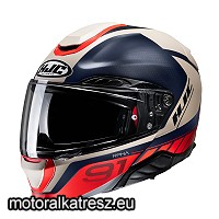HJC RPHA91 RAFINO MC1SF barna-piros-sötétkék bukósisak XS